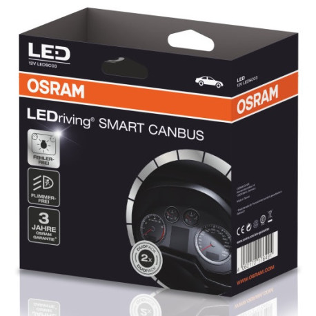 Žárovky a xenonové výbojky Osram LEDriving SMART CANBUS LEDSC03-1 | race-shop.cz