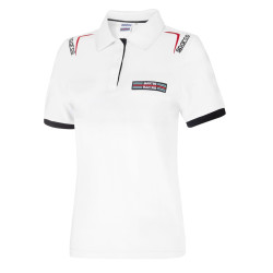 Dámská polokošile SPARCO MARTINI RACING, bílá