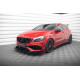 Body kit a vizuální doplňky MAXTON DESIGN přední splitter pro Mercedes-Benz A 45 AMG Aero W176 Facelift, černá + lesklé klapky | race-shop.cz