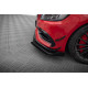 Body kit a vizuální doplňky MAXTON DESIGN přední splitter pro Mercedes-Benz A 45 AMG Aero W176 Facelift, černá + lesklé klapky | race-shop.cz