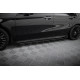 Body kit a vizuální doplňky Difuzory bočních lišt Mercedes-AMG A35 W177 Facelift (černo-červená + lesklé klapky) | race-shop.cz