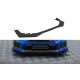 Body kit a vizuální doplňky Přední Splitter Subaru WRX STI Mk1 Facelift (černo-červená + lesklé klapky) | race-shop.cz