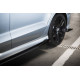 Body kit a vizuální doplňky Difuzory bočních lišt Audi S3 / A3 S-Line Sedan 8V (černá + lesklé klapky) | race-shop.cz