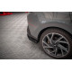 Body kit a vizuální doplňky Zadní boční splittry Hyundai I30 Fastback N-Line Mk3 Facelift (černá + lesklé klapky) | race-shop.cz