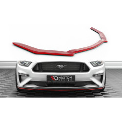 MAXTON DESIGN přední splitter pro Ford Mustang Mk6 Facelift, V2