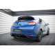 Body kit a vizuální doplňky Středový Zadní Splitter (se svislými pruhy) Renault Megane RS Mk3 | race-shop.cz