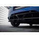 Body kit a vizuální doplňky Středový Zadní Splitter (se svislými pruhy) Renault Megane RS Mk3 | race-shop.cz