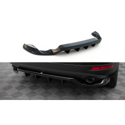 Středový Zadní Splitter (se svislými pruhy) Volkswagen Touareg Mk2