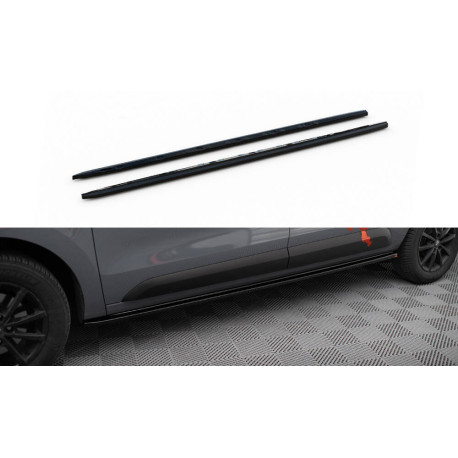 Body kit a vizuální doplňky Difuzory bočních lišt Renault Express Mk2 | race-shop.cz
