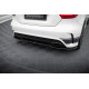 Body kit a vizuální doplňky MAXTON DESIGN centrální zadní splitter pro Mercedes-Benz A45 AMG W176 (se svislými lištami), lesklá černá | race-shop.cz