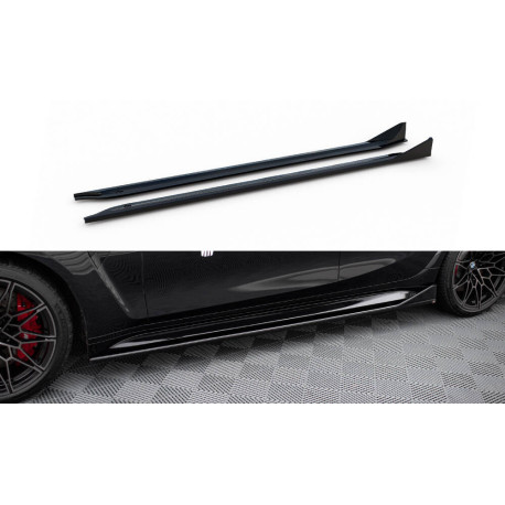 Body kit a vizuální doplňky Difuzory bočních lišt V3 CSL Look BMW M3 G80 | race-shop.cz