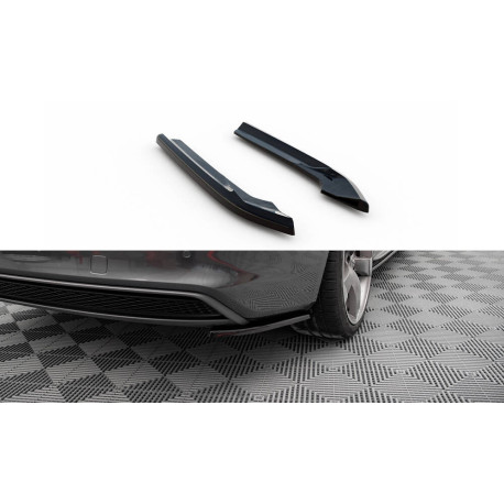 Body kit a vizuální doplňky Zadní boční splittry V2 Audi A4 S-Line Avant B8 Facelift | race-shop.cz