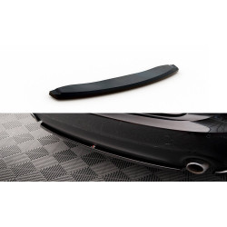 MAXTON DESIGN centrální zadní splitter pro Audi A6 Avant C7, lesklá černá