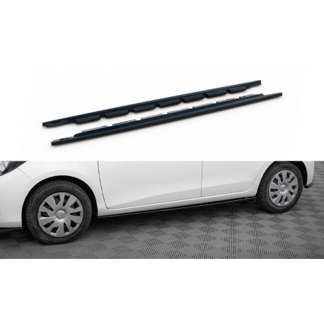 Body kit a vizuální doplňky Difuzory bočních lišt Toyota Yaris Mk3 Facelift | race-shop.cz