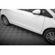 Body kit a vizuální doplňky Difuzory bočních lišt Toyota Yaris Mk3 Facelift | race-shop.cz