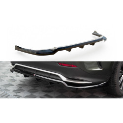 Středový Zadní Splitter (se svislými pruhy) Lexus NX F-Sport Mk2