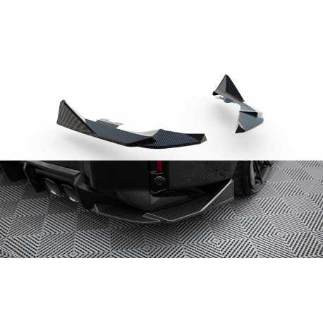 Body kit a vizuální doplňky MAXTON DESIGN zadní boční splittery pro BMW M2 G87, karbon | race-shop.cz