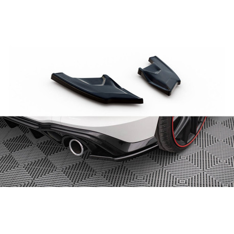 Body kit a vizuální doplňky Zadní boční splittry V3 Volkswagen Golf GTI Mk8 | race-shop.cz