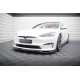 Body kit a vizuální doplňky Přední Splitter V2 Tesla Model S Plaid Mk1 Facelift | race-shop.cz
