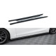Body kit a vizuální doplňky Difuzory bočních lišt V2 Tesla Model S Plaid Mk1 Facelift | race-shop.cz