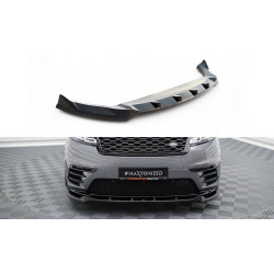 MAXTON DESIGN přední splitter pro Range Rover Velar R-Dynamic Mk1, lesklá černá