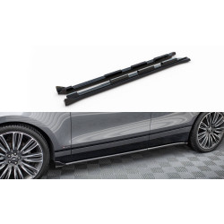 MAXTON DESIGN difuzory prahů pro Range Rover Velar R-Dynamic Mk1, lesklá černá