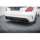 Body kit a vizuální doplňky Středový Zadní Splitter (se svislými pruhy) Mercedes-AMG C63 Sedan / Estate W205 / S205 | race-shop.cz