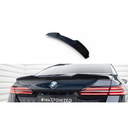 MAXTON DESIGN lip kufru 3D pro BMW 5 M-Pack G60, lesklá černá