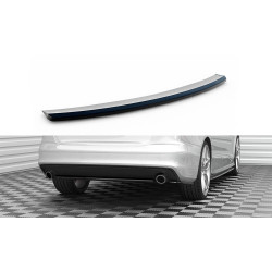 MAXTON DESIGN centrální zadní splitter pro Audi A4 S-Line B8 Facelift, lesklá černá