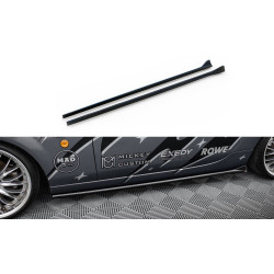 MAXTON DESIGN difuzory prahů pro Mazda MX5 NC (Mk3), lesklá černá