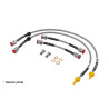FORGE braided brake lines for Honda Civic EP3 2.0 Type R 2001 - 2005