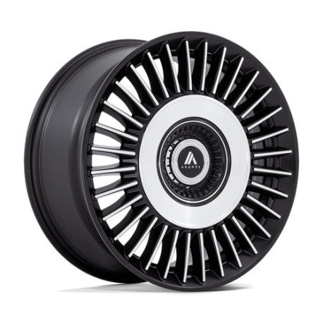 ALU disky Asanti Asanti Black ABL-40 TIARA disk 20x9 5X108/5X112 72.56 ET45, Satin black | race-shop.cz