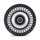 ALU disky Asanti Asanti Black ABL-40 TIARA disk 20x9 5X108/5X112 72.56 ET45, Satin black | race-shop.cz