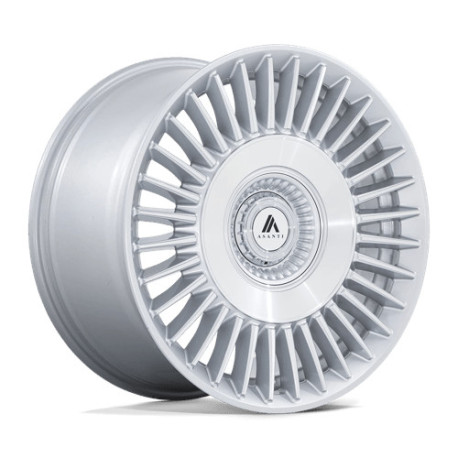 ALU disky Asanti Asanti Black ABL-40 TIARA disk 20x10.5 5X115/5X120 74.1 ET18, Gloss silver | race-shop.cz