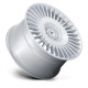 ALU disky Asanti Asanti Black ABL-40 TIARA disk 22x9 5X112/5X120 74.1 ET35, Gloss silver | race-shop.cz