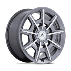 Asanti Black ABL-41 ESQUIRE disk 22x9 5X115/5X120 74.1 ET15, Lesklá antracitová