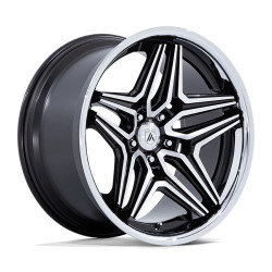 Asanti Black ABL-46 DUKE disk 20x10.5 5X115 72.56 ET18, Lesklá černá