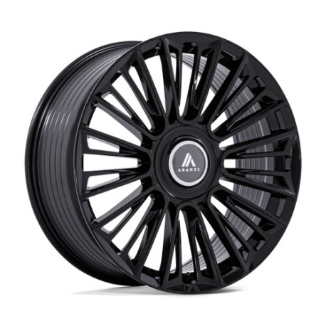 ALU disky Asanti Asanti Black AB049 PREMIER disk 24x10 6X135/6X139.7 100.3 ET30, Lesklá černá | race-shop.cz