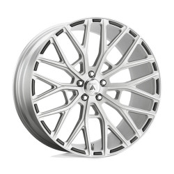 Asanti Black ABL-21 LEO disk 22x10.5 5X115 72.56 ET25, Brushed silver