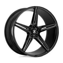 Asanti Black ABL-22 ALPHA 5 disk 22x9 5X120 74.1 ET32, Lesklá černá