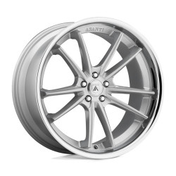 Asanti Black ABL-23 SIGMA disk 24x9 5X114.3 72.56 ET32, Brushed silver