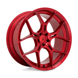 Asanti Black ABL-37 MONARCH disk 22x10.5 5X114.3 72.56 ET40, Candy red