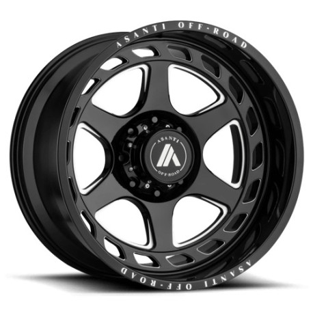 ALU disky Asanti Asanti Off Road AB816 ANVIL disk 20x10 5X127 71.5 ET-18, Lesklá černá | race-shop.cz