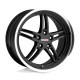 ALU disky Cray Cray SCORPION disk 19x10.5 5X120.65 70.3 ET65, Lesklá černá | race-shop.cz