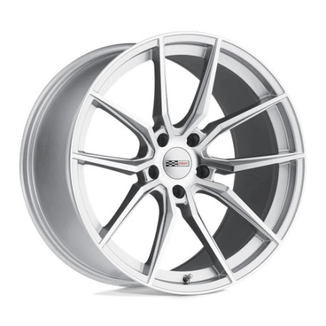 ALU disky Cray Cray SPIDER disk 20x9.5 5X120.65 70.3 ET56, Silver | race-shop.cz