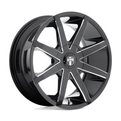 DUB S109 PUSH disk 20x8.5 6X132 74.5 ET30, Lesklá černá