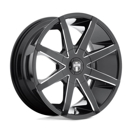 ALU disky DUB DUB S109 PUSH disk 20x8.5 6X120/6X132 74.5 ET35, Lesklá černá | race-shop.cz