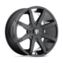 DUB S110 PUSH disk 20x8.5 6X135/6X139.7 87.1 ET25, Lesklá černá