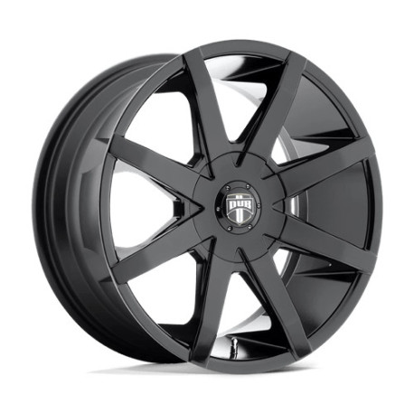 ALU disky DUB DUB S110 PUSH disk 22x9.5 5X112/5X127 72.56 ET32, Lesklá černá | race-shop.cz