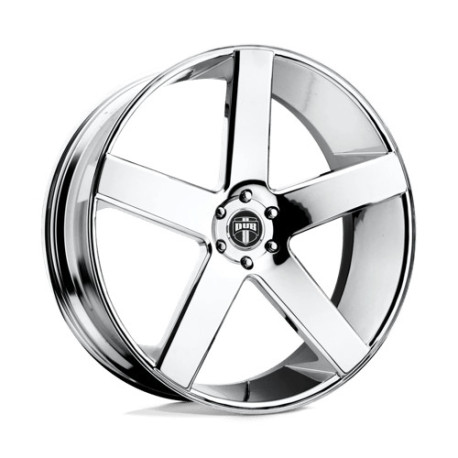ALU disky DUB DUB S115 BALLER disk 22x9.5 6X135 87.1 ET31, Chrome | race-shop.cz